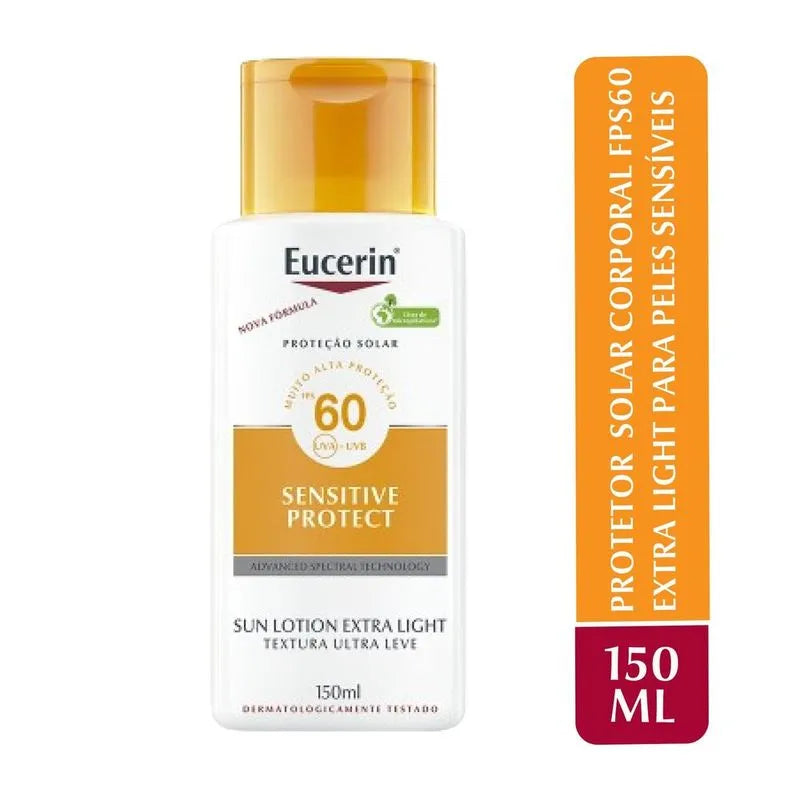 PROTETOR SOLAR CORPORAL EUCERIN SUN EXTRA LIGHT FPS 60