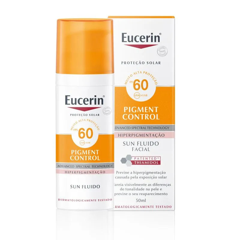 PROTETOR SOLAR FACIAL EUCERIN SUN PIGMENT CONTROL FPS 60